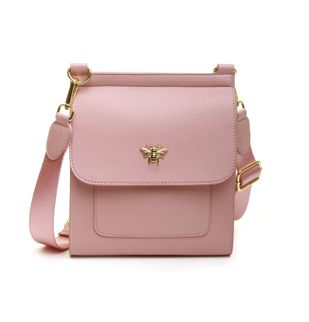 Alice Wheeler Bloomsbury Pink Cross Body Bag