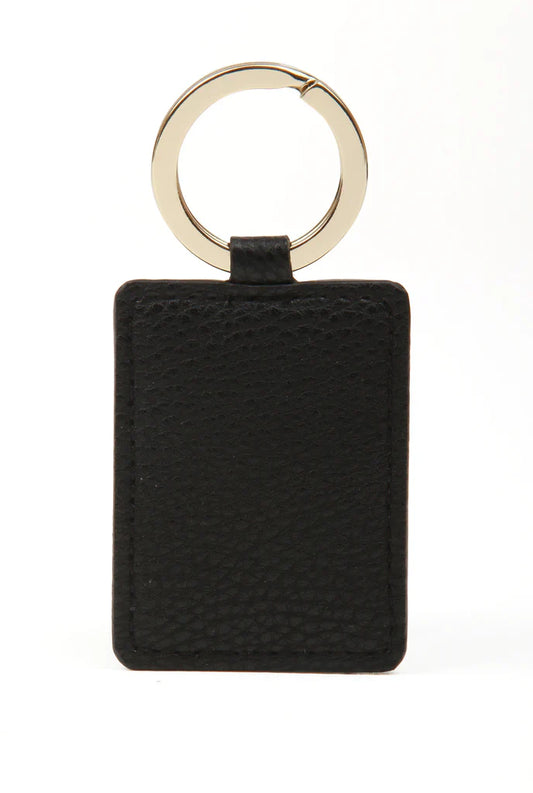 Alice Wheeler Black Key ring with Bee