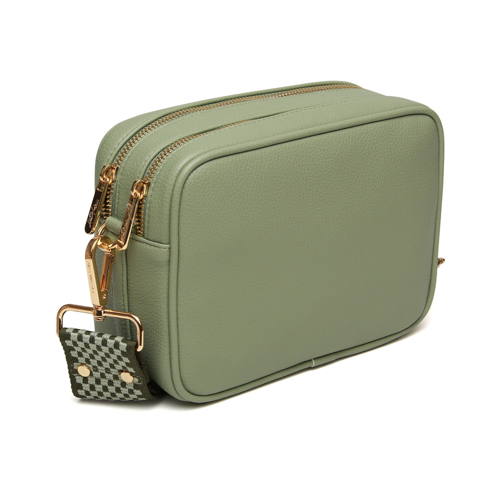 Alice Wheeler Sage Soho Camera Cross Body Bag