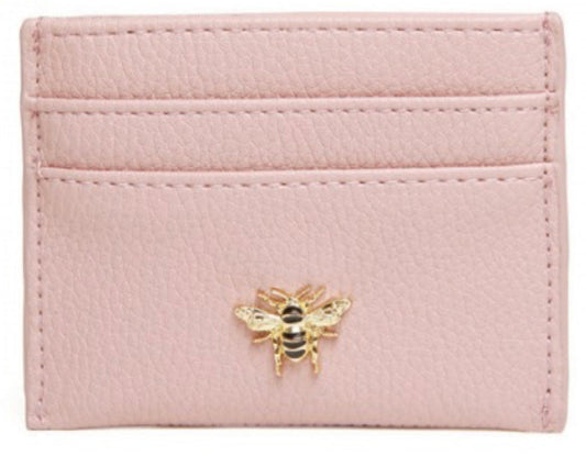 Alice Wheeler Pink Bow Card Holder