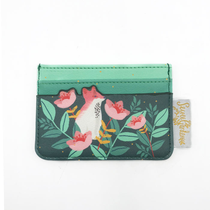 House Of Disaster Secret Garden Fox Card Holder