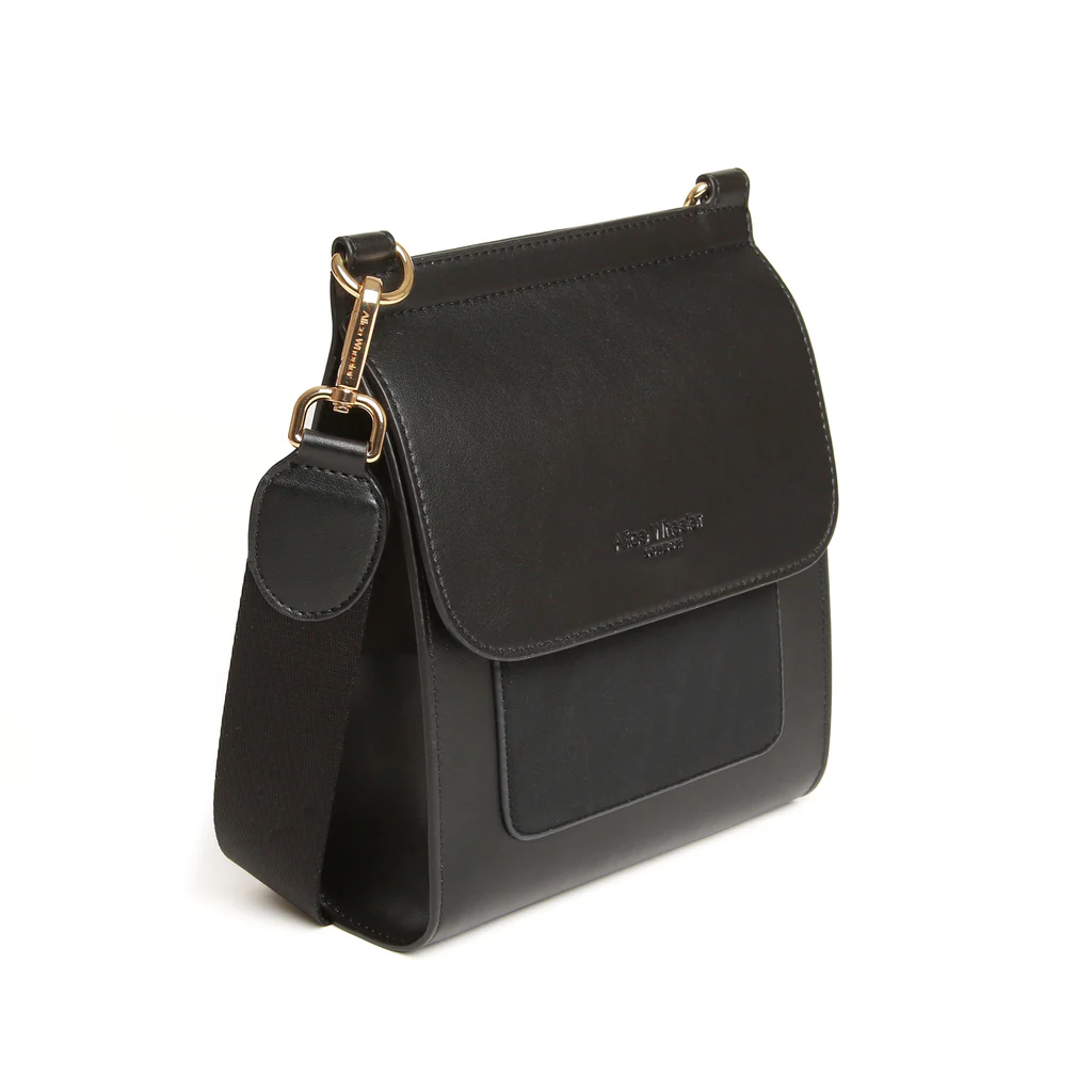 Alice Wheeler Black Seville Crossbody Bag