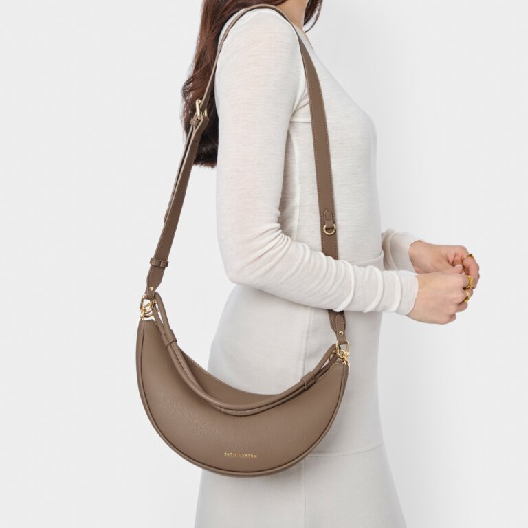 Katie Loxton Asha Sling Bag in Mocha