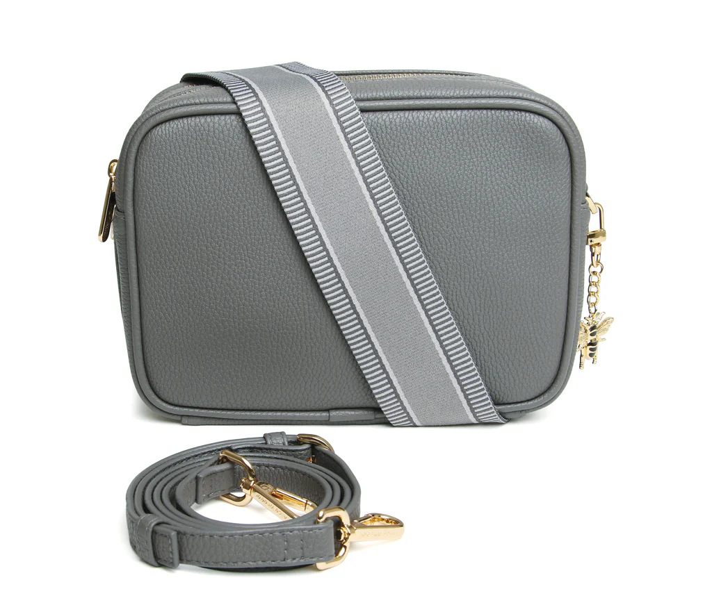 Alice Wheeler Slate Soho Cross Body Bag