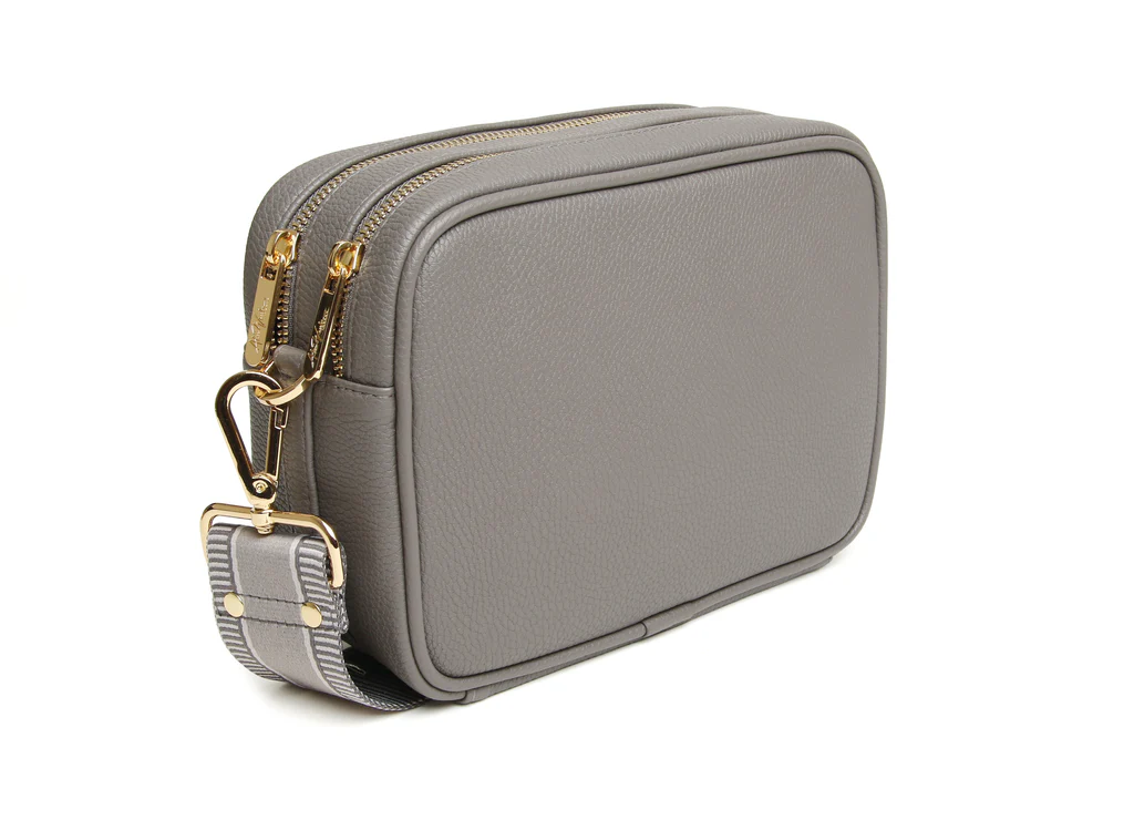 Alice Wheeler Slate Soho Cross Body Bag