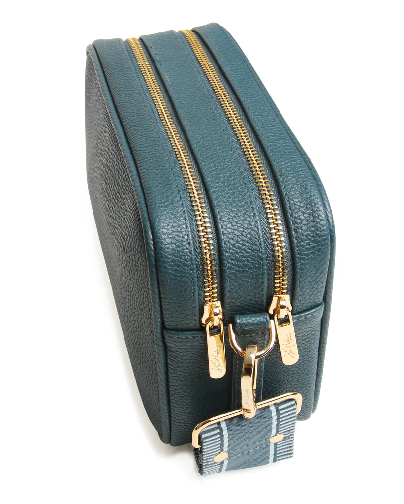 Alice Wheeler Teal Soho Cross Body Bag