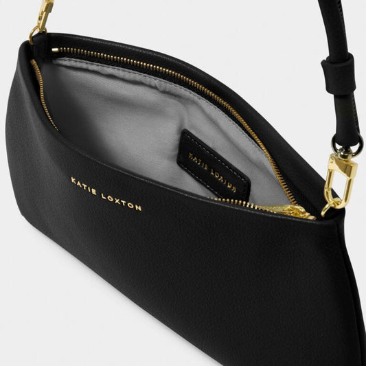 Katie Loxton Asha Wristlet in Black