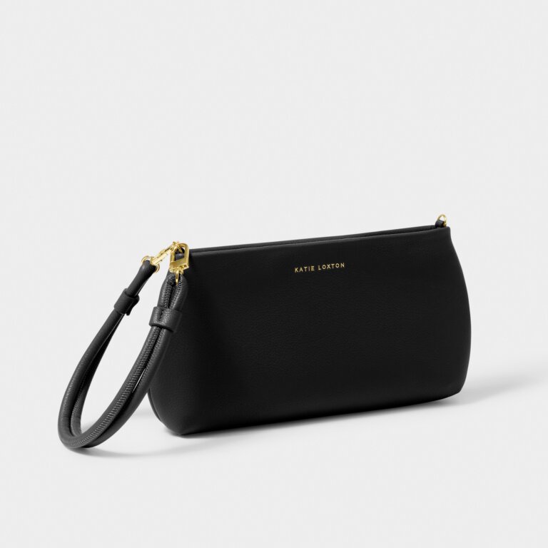 Katie Loxton Asha Wristlet in Black